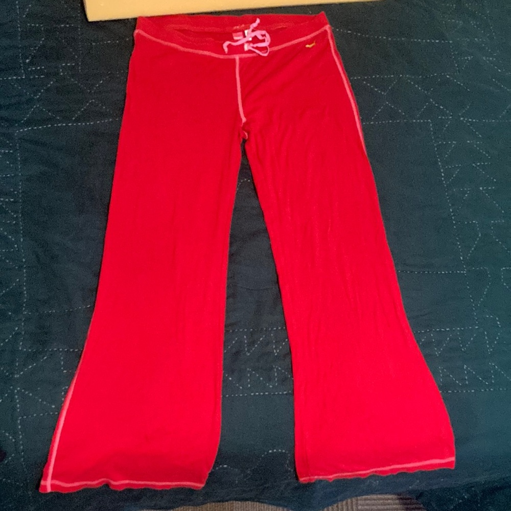 Victoria Secret Pajamas Girls Size Small Flare “I only sleep in Pink” Pink Pants